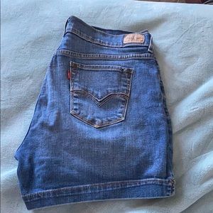Blue Levi’s Shorts